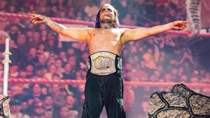 Jeff Hardy WWE Champion Armageddon 2008 Cropped