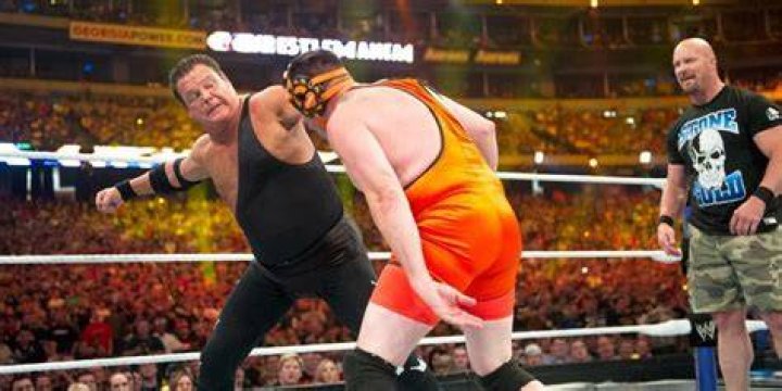 Jerry Lawler Vs Michael Cole WrestleMania 27 Cropped