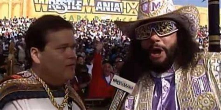 Jim Ross Randy Savage WWE WrestleMania 9