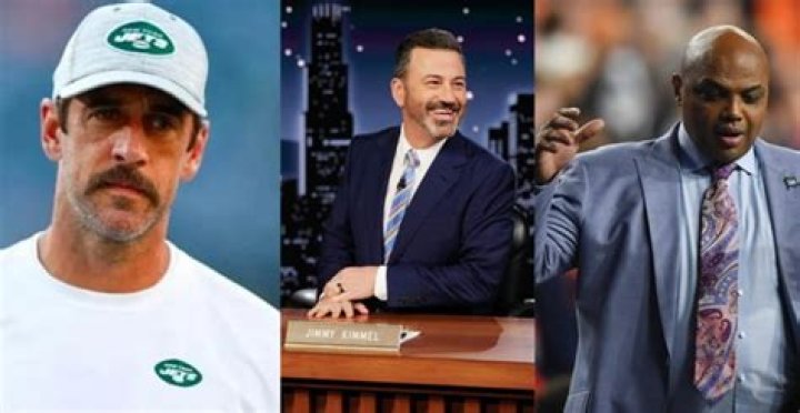 Jimmy Kimmel Expresses Heartfelt Gratitude After Charles Barkley Threatened to
Punch Aaron Rodgers