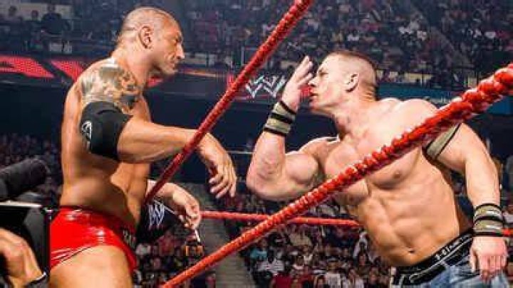 John Cena And Batista Win First World Titles WrestleMania 21