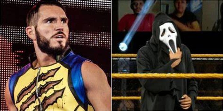 Johnny Gargano and Ghostface Austin Theory