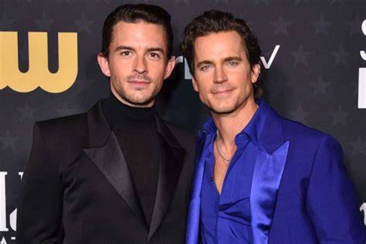 Jonathan Bailey And Matt Bomer Hug On The Set Of Fellow Travelers S