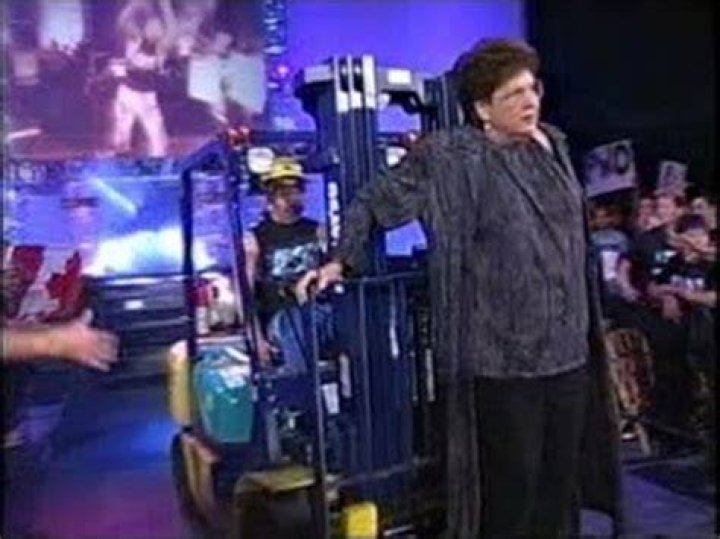 Judy Bagwell On A Forklift 