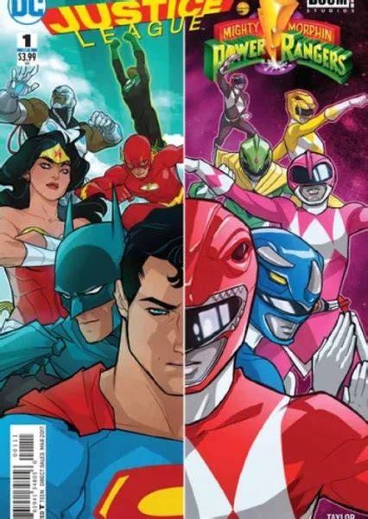 Justice League vs Mighty Morphin' Power Rangers 