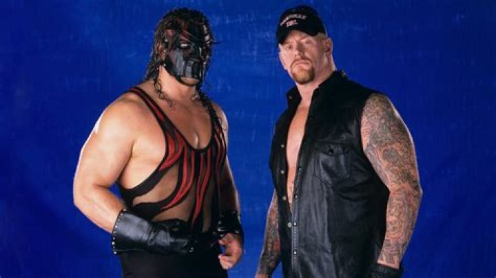 Kane and Undertaker WWF Tag Team Champions Cropped