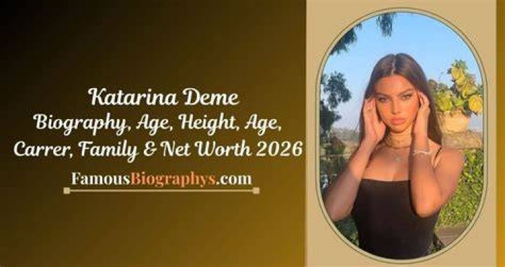 Katarina Deme Bio, Facts, Family Life, Career