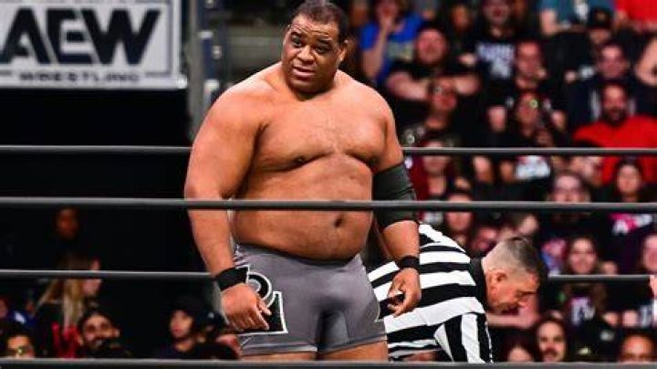 Keith Lee as an AEW Tag Champion.