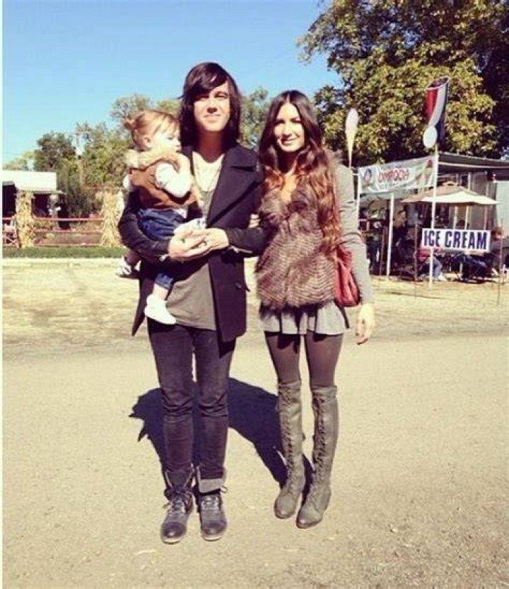 Kellin Quinn and his daughter, Copeland Kellin quinn, Copeland quinn