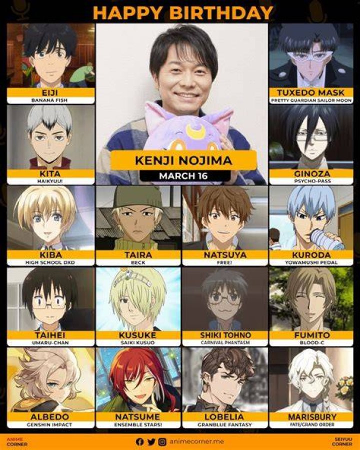 Kenji Nojima Fan Casting