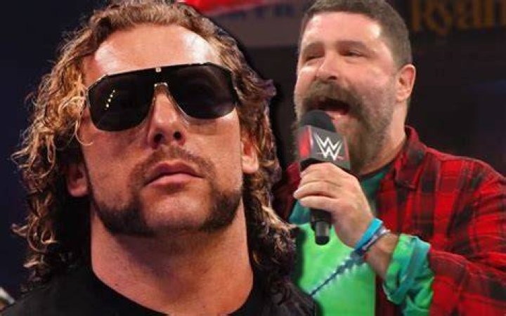 Kenny Omega and Mick Foley