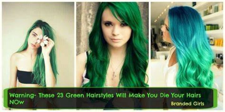 Latest Green HairstylesThese 23 Shades of Green Hairs you Cant Resist