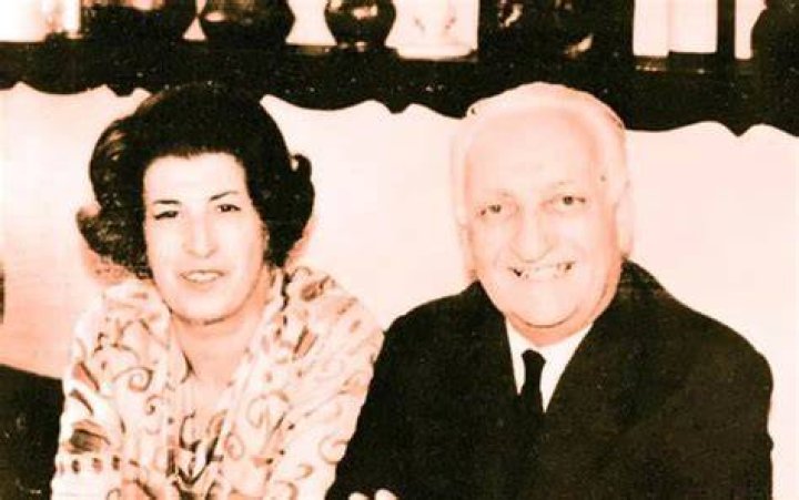 Laura Dominica Garello Ferrari, wife of Enzo Ferrari, in the pits