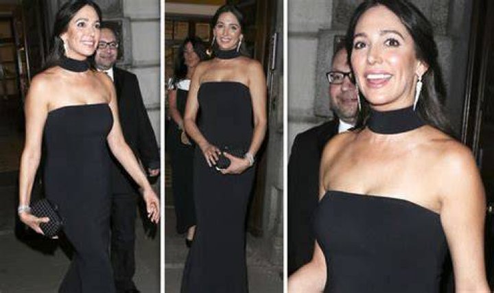 Lauren Silverman attends charity ball without unwell Simon Cowell