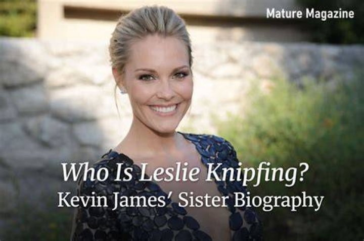 Leslie Knipfing Biography Who is Kevin James Sister