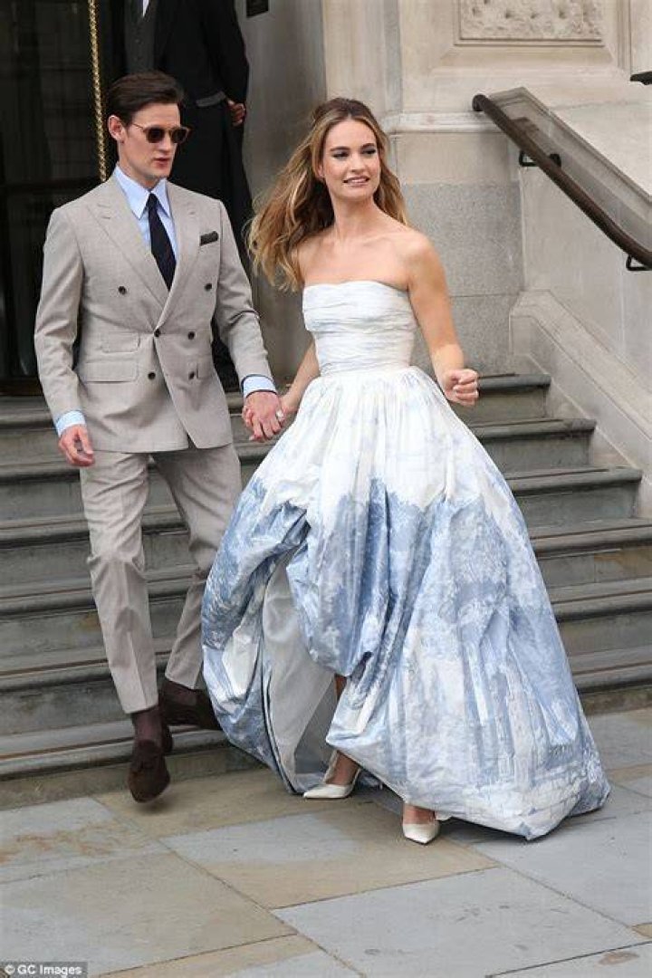 Lily James and Matt Smith's relationship How long have the Mamma Mia