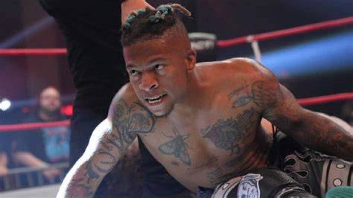 Lio Rush and Christian Blake at the Hammerstein Ballroom