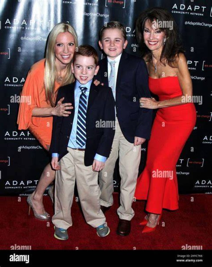 Liza Huber with son's Brendan Hesterberg & Royce Hesterberg attending