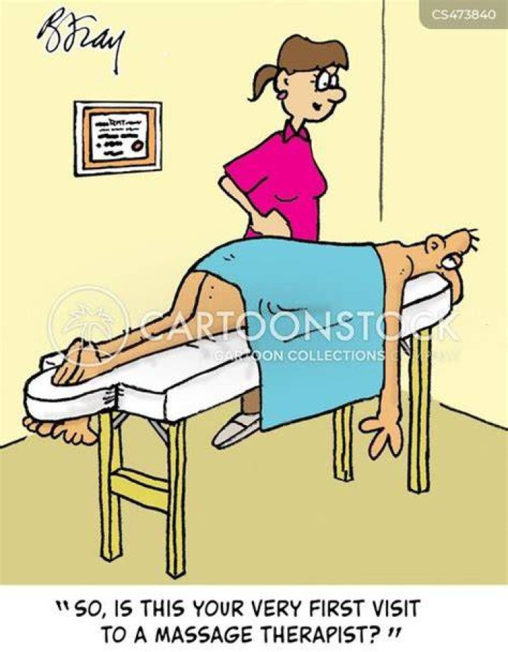 Massages Cartoons and Comics funny pictures from CartoonStock