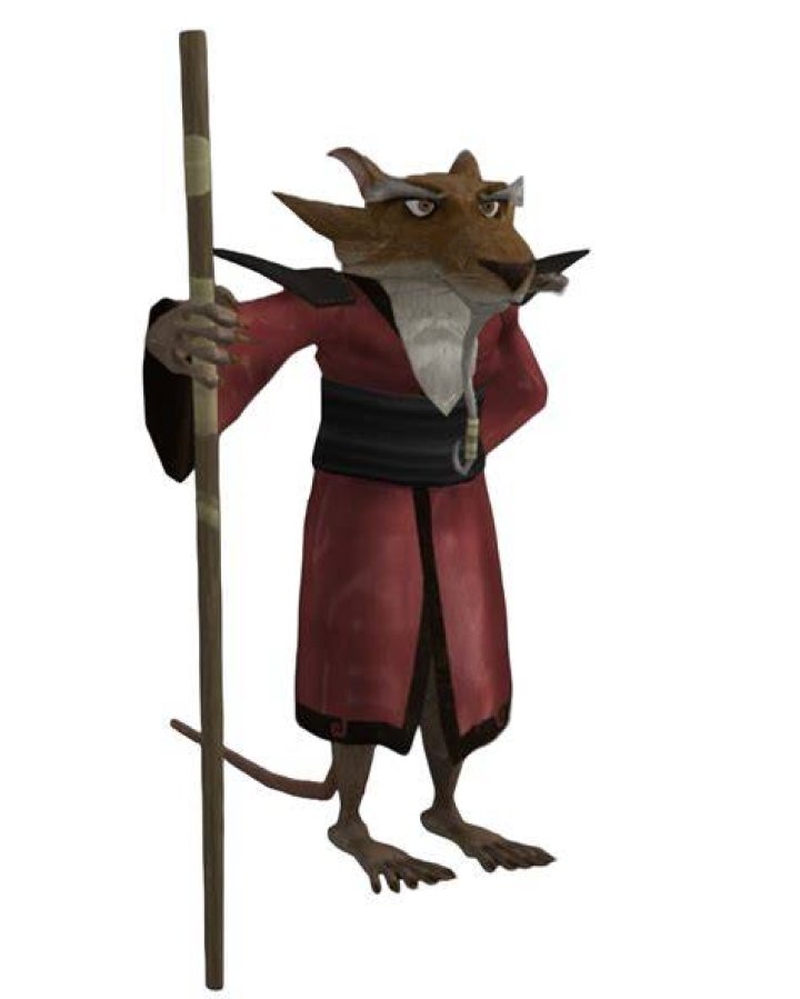 Master Splinter in 2007 TMNT (My Own Cast)