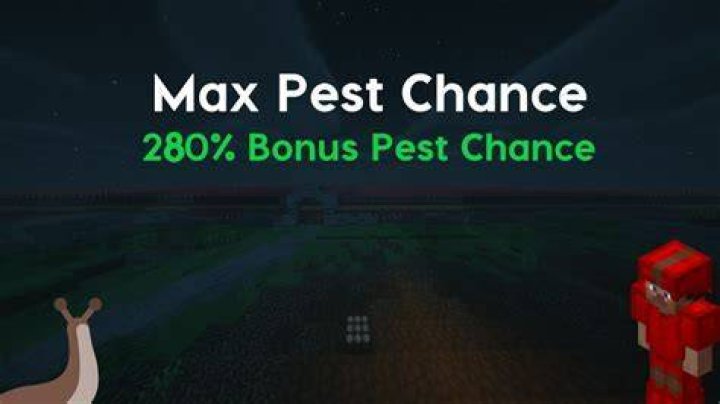 Max Bonus Pest Chance (280) Hypixel Skyblock YouTube