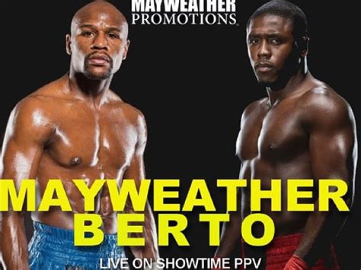 Mayweather vs Berto