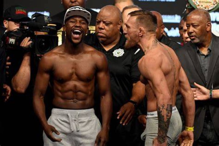 Mayweather vs McGregor-Weigh Ins