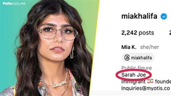 Mia Khalifa thanks fans for JusticeForMia, debuts nose job