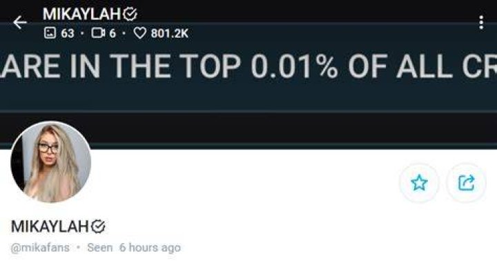 MIKAYLAH mikafans Onlyfans Leaks OnlyItaliaFans