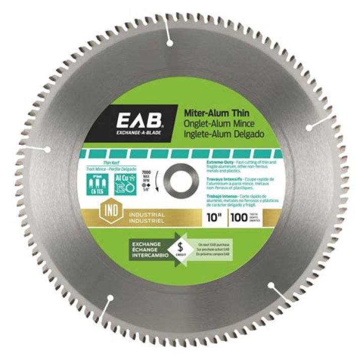 Miter Saw Blade For Metal The Freud Lu77m010 