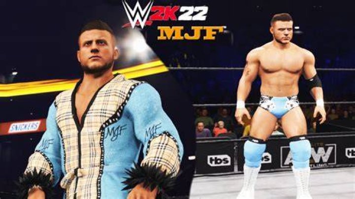 MJF in WWE 2K22