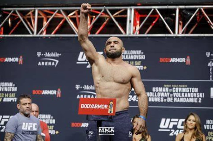 MMA: UFC 245-Heinisch vs Akhmedov