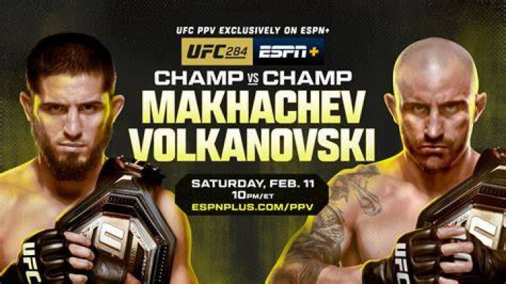 MMA: UFC 284 Makhachev vs Volkanovski