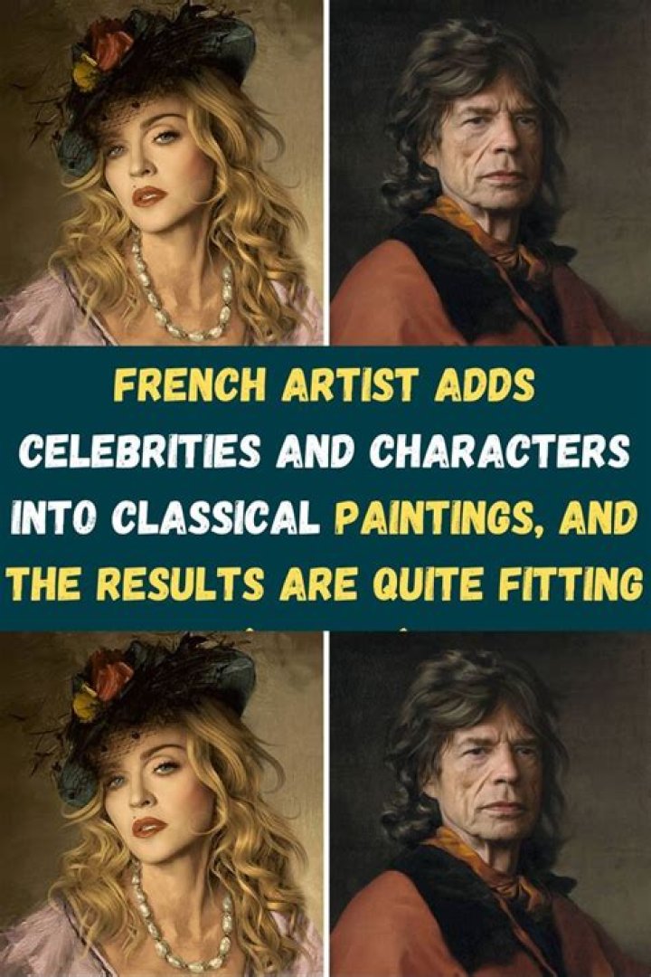 Modern Celebrities in Classic Paintings (28 pics)