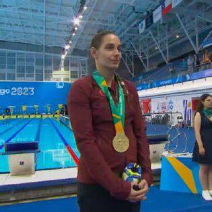 Moments After Outclassing U.S. Rival, Pamela Ware Roars over Chile Waters with
Double Gold at Pan American Games 2023