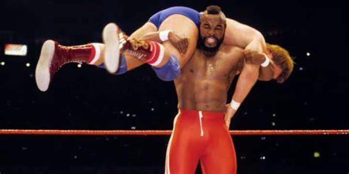 Mr. T Airplane Spin Roddy Piper WrestleMania