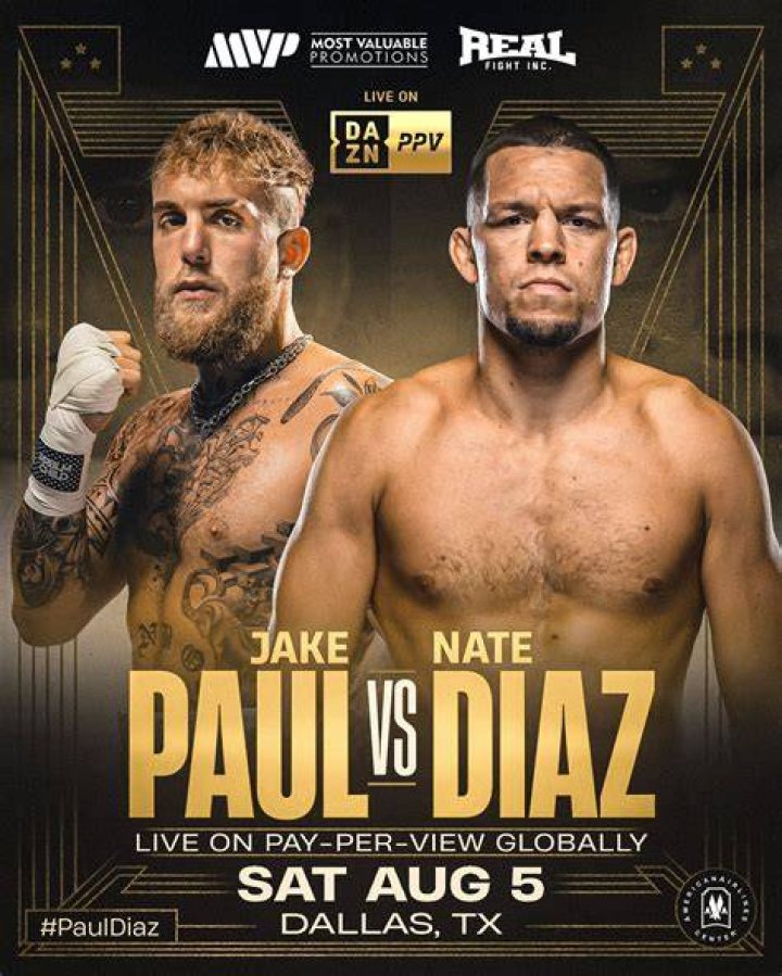 Nate Diaz and Jake Paul