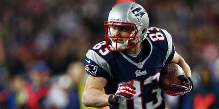 New England Patriots receiver Stanley Morgan.