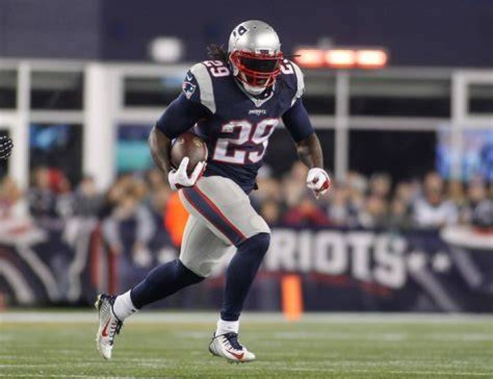 New England Patriots running back Sam Cunningham