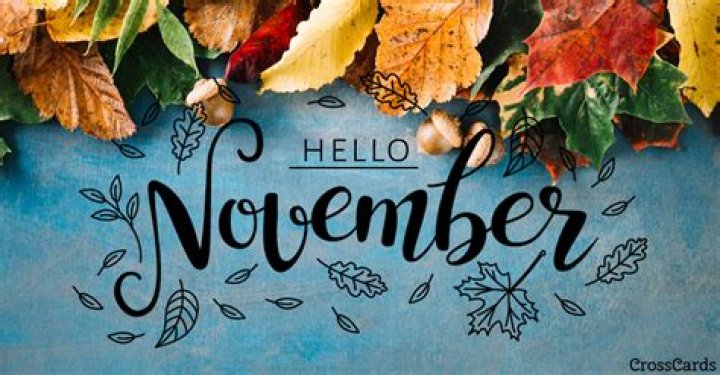 November! eCard Free Autumn Cards Online