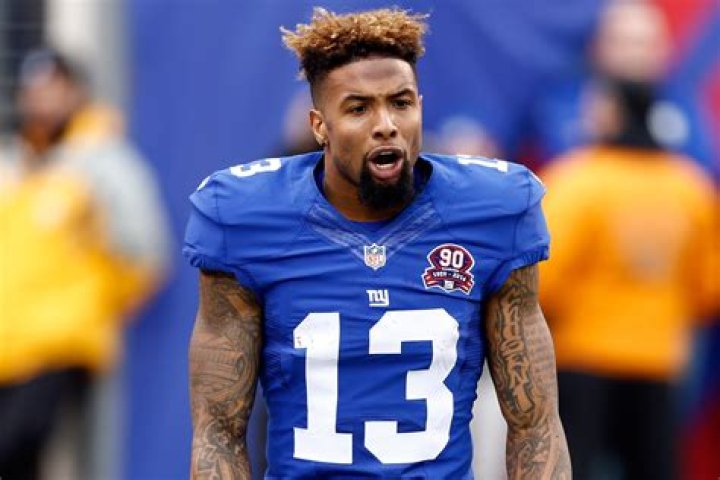 Odell Beckham Jr. Dynamic NY Giants Wide Receiver HD Wallpaper