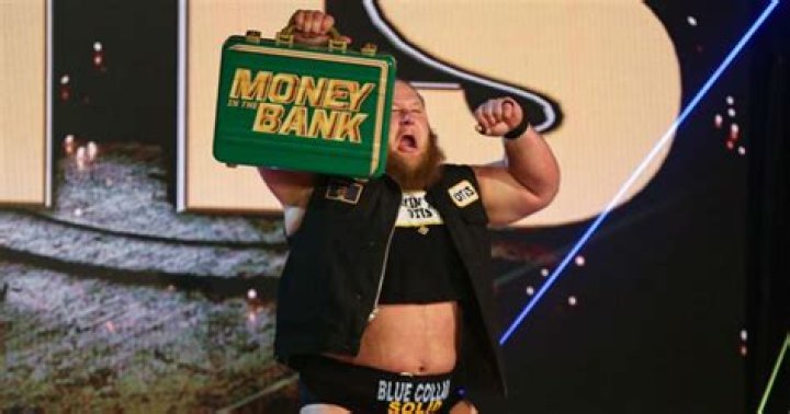 Otis winning Money In The Bank. 
