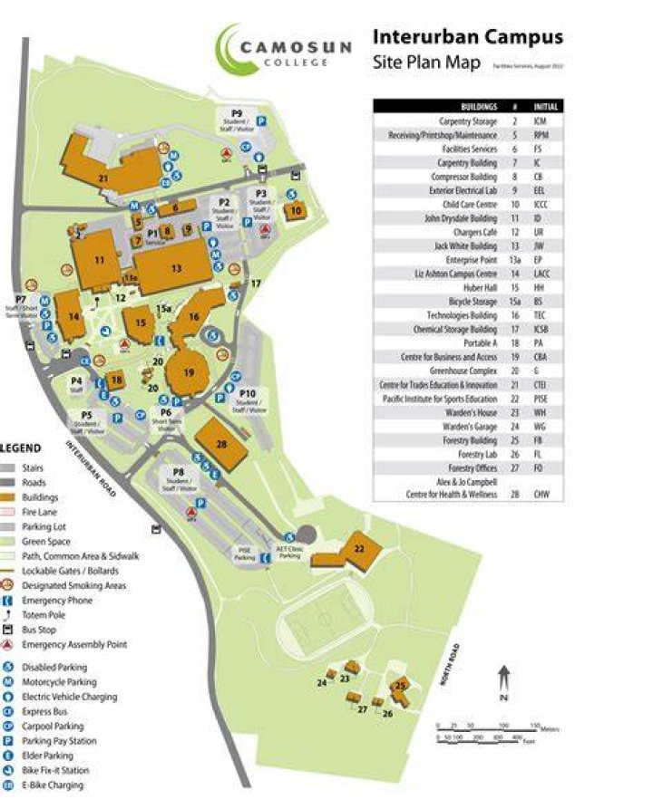 Our Campuses Camosun College