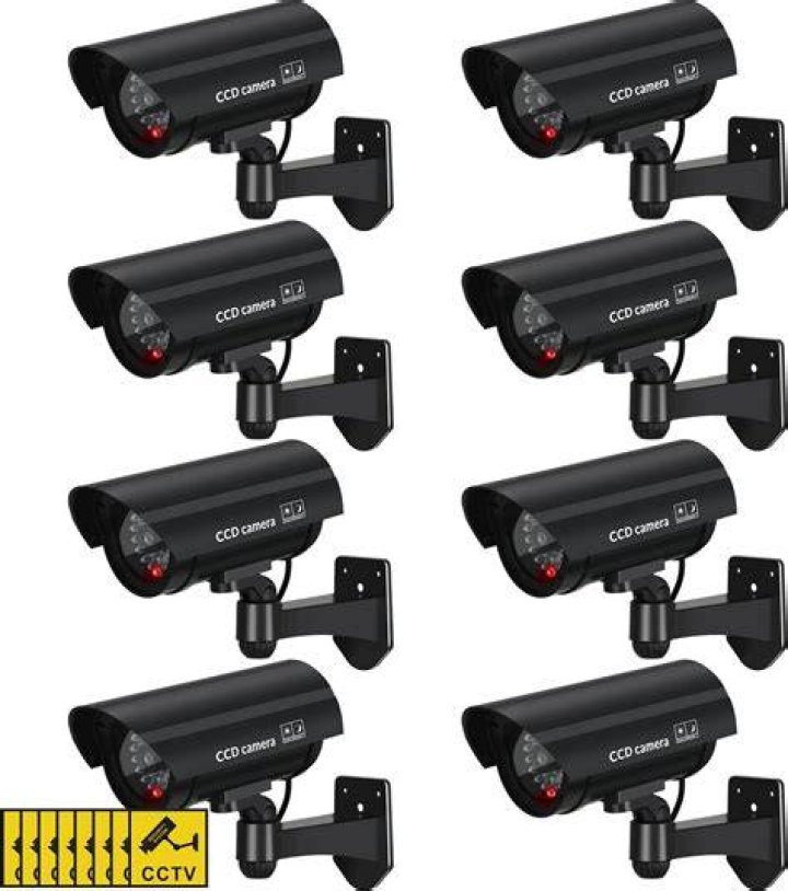 Outdoor Fake Security Camera System