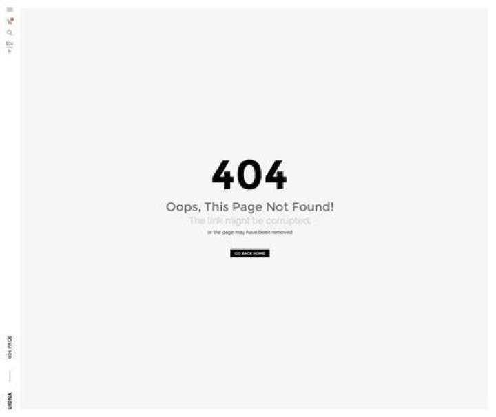 Page Not Found