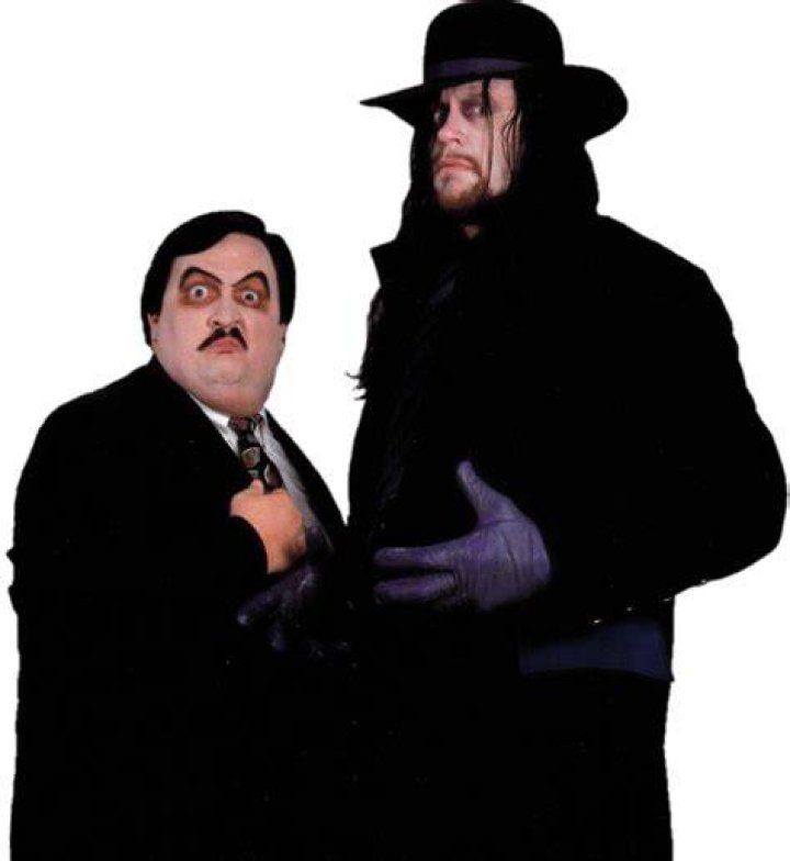 Paul Bearer and The Undertaker