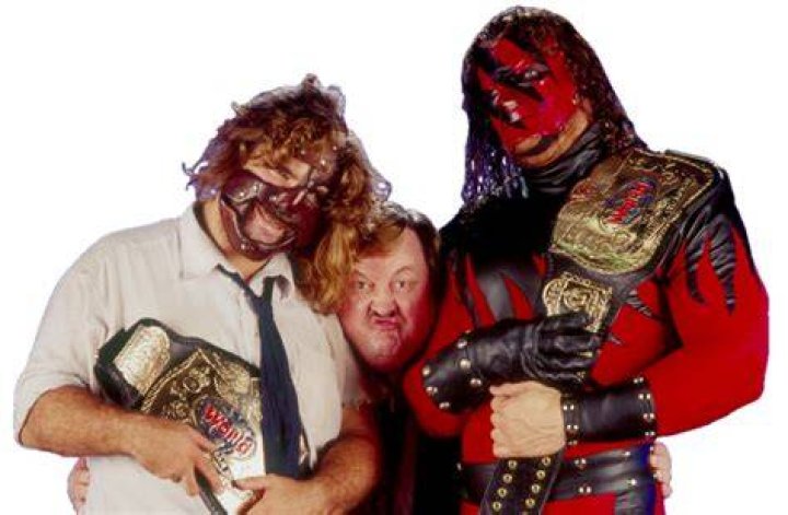 Paul Bearer with Mankind