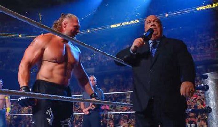 Paul Heyman promo with Brock Lesnar Cropped