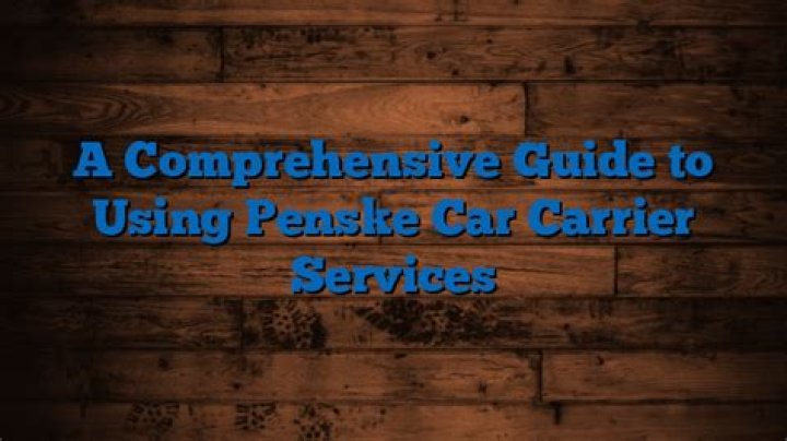 Penske Conyers: A Comprehensive Guide To The Leading Automotive Service Provider