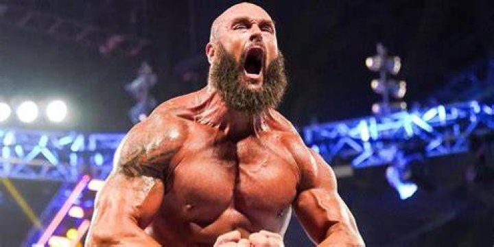 Picture of Braun Strowman and Ricochet in WWE